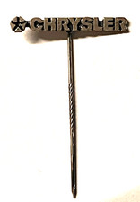 Chrysler Logo + Schriftzug Anstecknadel (H28)