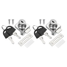 Glasvitrinenschloss, 2 Stück