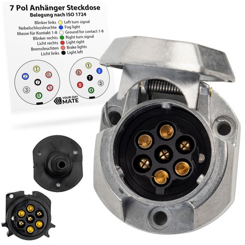 Polige steckdose 12v iso - polige,