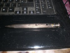 USUS Kugelschreiber 935 SILBER 4 Farben VINTAGE 60er 60ziger selten!