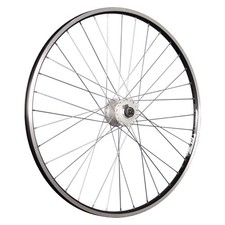 Laufrad 28 Zoll Vorderrad Hohlkammer Shimano Nabendynamo Schnellspanner schwarz