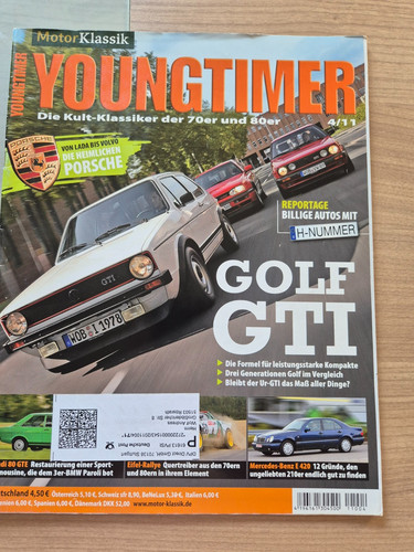 Youngtimer 2011 golf gti - youngtimer, vw