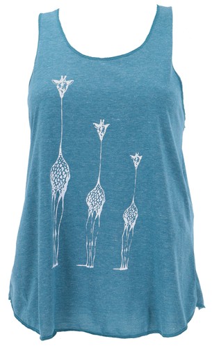 Tanktop mit giraffen - mit,