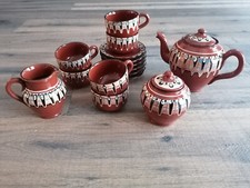 Bulgarisches Teeservice für 6