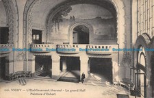 R138667 Vichy. Letablissement Thermo. Le grand Hall. Peinture dOsbert. Unis Fra