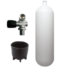 SF-1: Stahlflasche 10L konvex