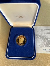 Panama 100 Balboas 1975 - Gold
