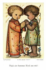 Fleißbildchen Heiligenbild