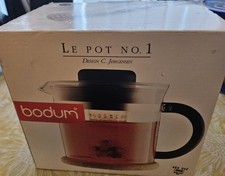Bodum Le Pot Teekanne No.1 G. Jorgensen Teeei & Ständer 1 Liter verpackt