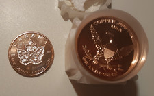20 x 1 Unze Kupfermünze 1 oz