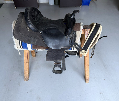 Western sattel schwarz - western,