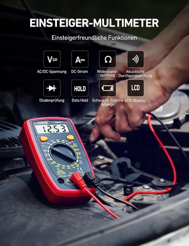 Astroai digital multimeter - astroai,