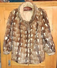 2x echte Pelzjacke Größe M