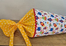 Zuckertüte Schultüte Stoff Raketen ?  Junge Zuckertütenhülle Schulanfang