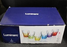 Trinkglas SET , 6 farbige