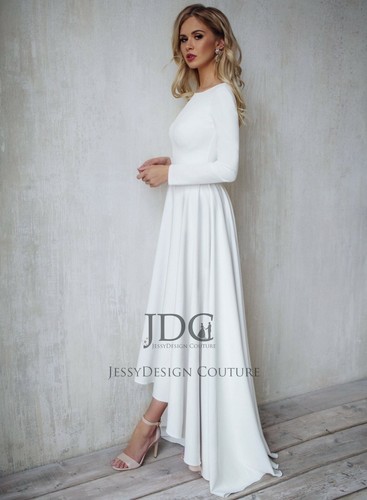 Mikado brautkleid - mikado,