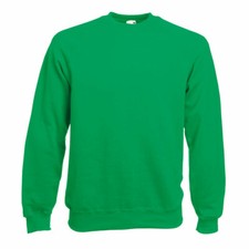 3er Pack Fruit of the Loom Classic Raglan Sweat Sweatshirt Herren Damen Unisex