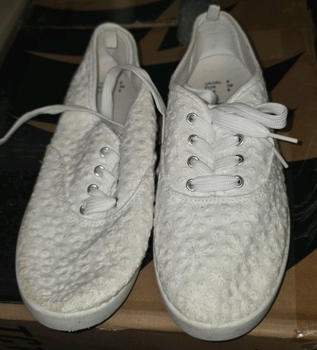 Weiße damen stoffschuhe - damen,