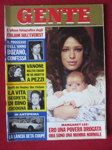 Gente 1973 margaret lee - 1973,