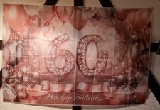 60. Geburtstag Wandbild Poster Deko