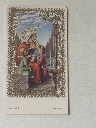 Andachtsbild fleißbildchen - andachtsbild,