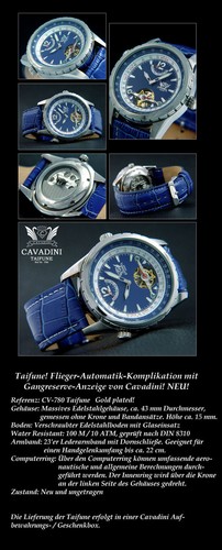 Cavadini automatik herrenuhr - cavadini,