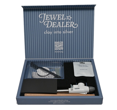 Silver clay kit mit - clay, 10g