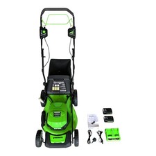 GreenWorks GD24X2LM46SPK4X Akku-Rasenmäher 46 cm 48 V 4-in-1 Nur Abholung