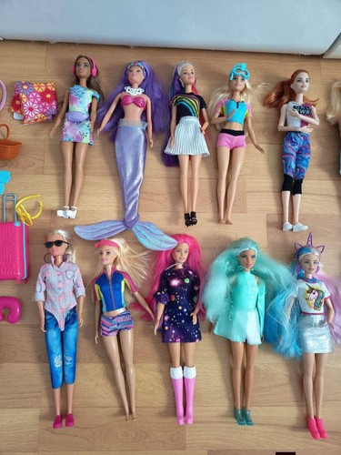 Mattel barbie chelsea steffi - barbie,