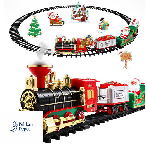 Weihnachts eisenbahn set - eisenbahn,