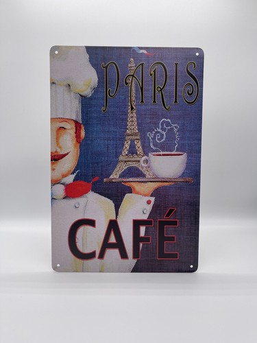 Blechschild paris cafe - paris, cafe´