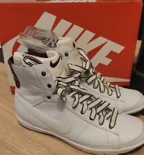 Nike High Top Leder LIMITED EDITION Boxing Shoes  Gr.42 Weiß NEU 