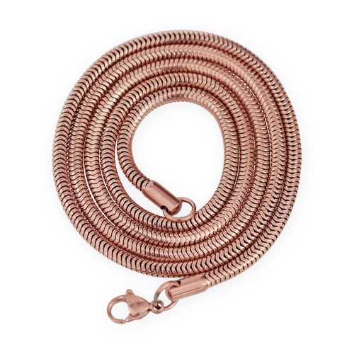Schlangenkette rosegold