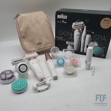 Braun Silk-épil 9 Flex SkinSpa All-in-One Set, Epilierer Damen / Haarentferner f