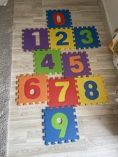 Zahlen Puzzlematte/ Spielmatte