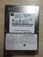 ⭐Toshiba MK2103MAV 2167MB 2,5" IDE 44 Pin HDD Festplatte Rarität Vintage ⭐