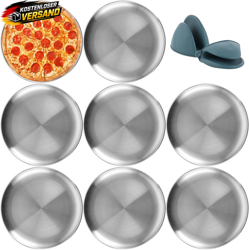 Runde pizzableche edelstahl - runde, 30