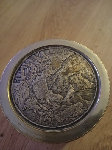 Dose pillendose jugendstil - dose,
