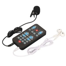 Schwarzer Handheld Voice