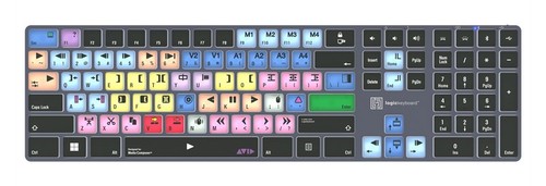 Logickeyboard avid media - avid,