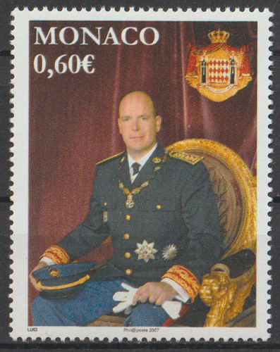 Monaco briefmarke - monaco.,