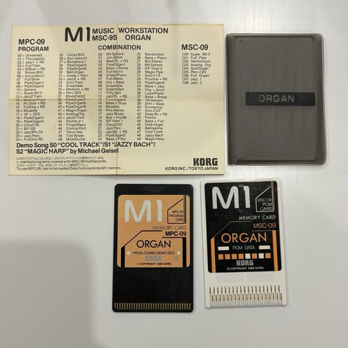Korg pcm card - pcm, organ