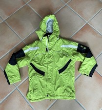 Winterjacke Skijacke Gr. 140, grün, mit abnehmbarer Kapuze