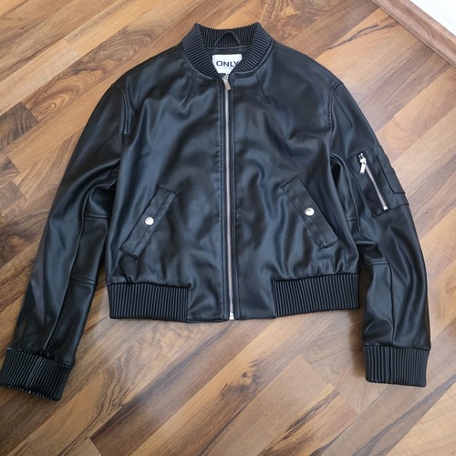 Neue kunstlederjacke only - kunstlederjacke, gr