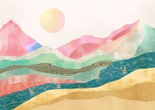 Vlies-Fototapete KOMAR HOLY MOUNTAIN, 7 Teile, BxH 350 x 250 cm