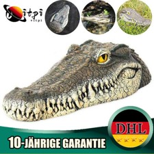 Teichfigur Krokodil Kopf
