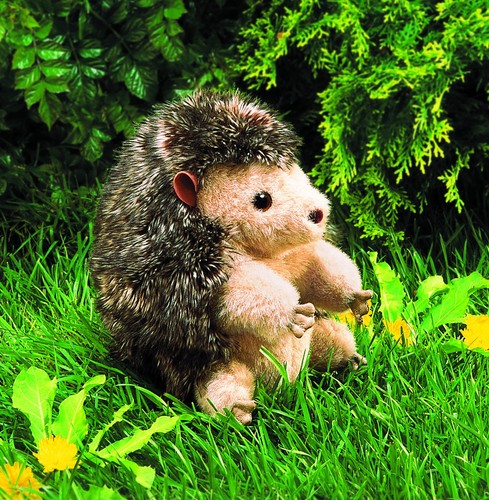 Handpuppe igel folkmanis - handpuppe,