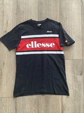 ellesse ~ Dekoratives SHIRT mit Druckgrafik ~ schwarz - Gr. M ⚜️ NEU