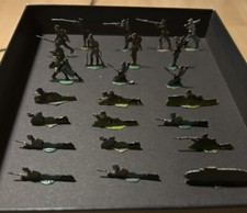 Antike Zinnsoldaten - Infanterie. vermutlich Heyde / Heinrichsen ca. 1900-1940