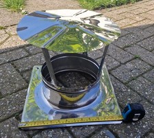 Schornsteinabdeckung Edelstahl 34 x 34 cm